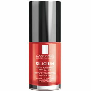 La Roche-Posay Silicium Color Care lak na nehty odstín 24 Perfect Red 6 ml obraz