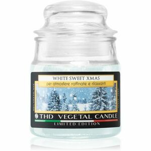 THD Vegetal White Sweet Xmas vonná svíčka 100 g obraz