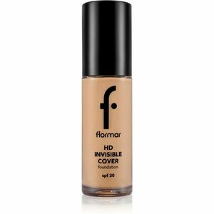 flormar HD Invisible Cover Foundation lehký make-up s rozjasňujícím účinkem SPF 30 odstín 090 Golden Natural 30 ml obraz