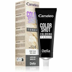 Delia Cosmetics Cameleo Color Shot barevný toner na vlasy odstín PEARL BLONDE 60 ml obraz