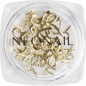 NEONAIL Nail Art 3D Bows dekorace na nehty odstín Gold 1 ks obraz