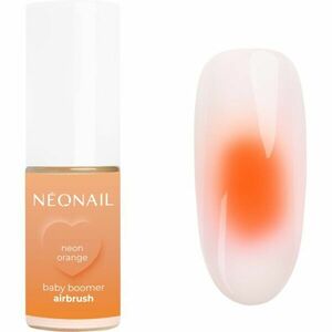 NEONAIL Baby Boomer Airbrush barevný pudr na nehty odstín Neon Orange 5 g obraz