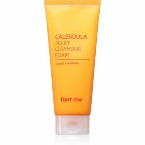 Farmstay Calendula zklidňující čisticí pěna 180 ml obraz