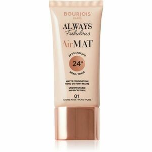 Bourjois Air Mat matující make-up odstín 01 Rose Ivory 30 ml obraz