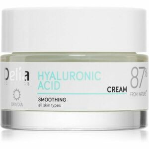 Delia Cosmetics Hyaluronic Acid hydratační a vyhlazující pleťový krém s kyselinou hyaluronovou 50 ml obraz