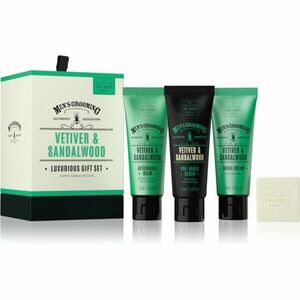 Scottish Fine Soaps Men’s Grooming Vetiver & Sandalwood sada (na vousy) pro muže obraz