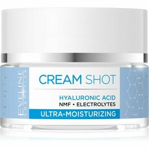 Eveline Cosmetics Cream Shot Hyaluronic Acid intenzivně hydratační krém pro suchou až velmi suchou pokožku 50 ml obraz