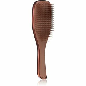 Tangle Teezer Ultimate Detangler Chrome plochý kartáč na rovné a kudrnaté vlasy Chocolate Bronze 1 ks obraz