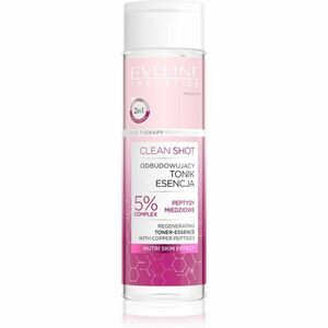 Eveline Cosmetics Clean Shot 5% Copper Peptide Complex revitalizační tonikum 200 ml obraz