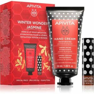 Apivita Hand Care Winter Wonders Jasmine vánoční dárková sada obraz