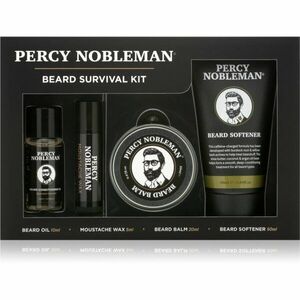 Percy Nobleman Beard Survival Kit sada (na vousy) obraz