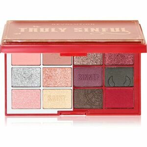 Makeup Revolution Truly Sinful Blood Palette paleta očních stínů 12 g obraz