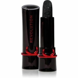 Makeup Revolution Truly Sinful Shimmer Lipstick třpytivá rtěnka odstín Sinful Black 3, 5 g obraz