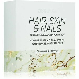 BioTechUSA Hair, Skin & Nails kapsle pro krásné vlasy, pleť a nehty 54 cps obraz