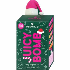 essence Juicy Bomb dárková sada 01 Holly Jolly, Juicy (na rty) obraz