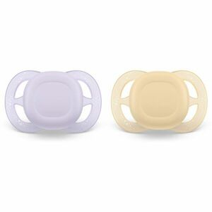 Philips Avent Ultrastart SCF075/01 0-2 m dudlík Yellow/Purple 2 ks obraz