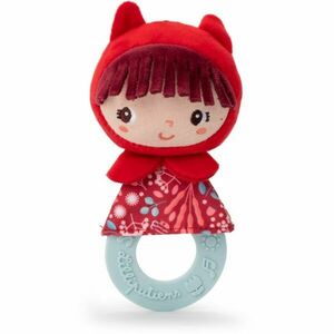 Lilliputiens Teething Rattle Little Red Riding Hood kousátko 3 m+ 1 ks obraz