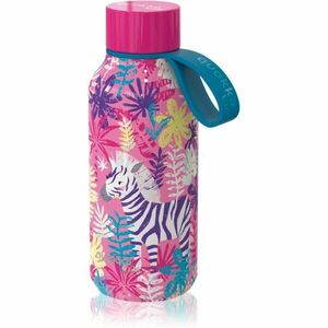 Quokka Solid Kids termoláhev s poutkem Zebras 330 ml obraz