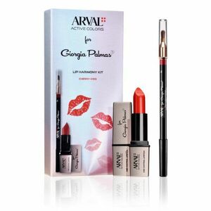 Arval THE LIP HARMONY KIT Cherry Kiss make-up sada (pro ženy) obraz