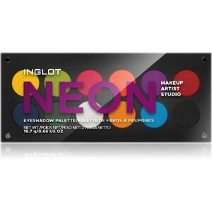 Inglot Makeup Artist Studio Palette paletka očních stínů odstín NEON 18, 7 g obraz