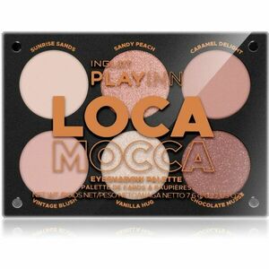 Inglot PlayInn Eyeshadow Palette paletka očních stínů odstín LOCA MOCCA 7.6 g obraz