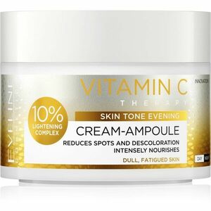 Eveline Cosmetics Cream-Ampoule Vitamin C intenzivní krém redukující začervenání pleti 50 ml obraz