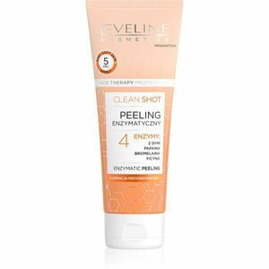 Eveline Cosmetics Clean Shot 4 Enzymes enzymatický peeling proti nedokonalostem pleti 75 ml obraz