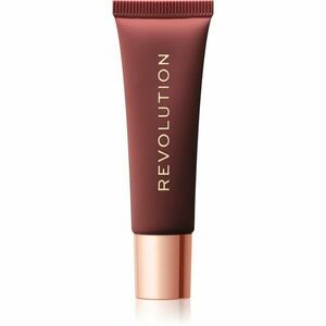 Makeup Revolution Juicy Peptide balzám na rty s peptidy odstín Nude Latte 8 ml obraz