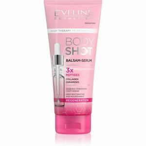 Eveline Cosmetics Body Shot 3x Peptides regenerační balzám pro velmi suchou pokožku 200 ml obraz