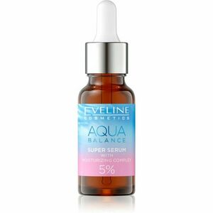 Eveline Cosmetics Aqua Balance Trehalose + PGA Acid intenzivně hydratační sérum s kyselinou hyaluronovou 18 ml obraz