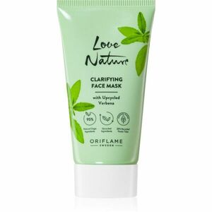 Oriflame Love Nature Upcycled Verbena čisticí pleťová maska 30 ml obraz