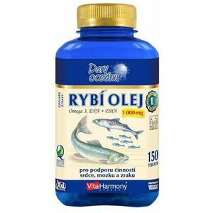 VITAHARMONY Rybí olej Omega 3 1000 mg XXL 150 tobolek obraz