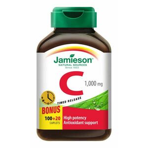 JAMIESON Vitamín C 1000 mg s postupným uvolňováním 120 tablet obraz