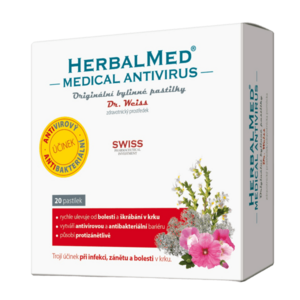 DR.WEISS HERBALMED Medical Antivirus 20 pastilek obraz