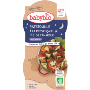 BABYBIO Ratatouille s rýží 2 x 200 g obraz