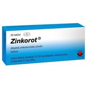 WÖRWAG Zinkorot 25 mg 50 tablet obraz