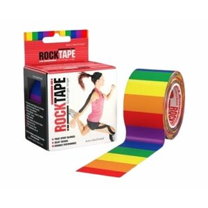 ROCKTAPE Design kinesiologický tejp - duha 5 m obraz