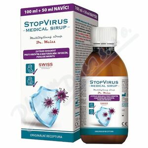 DR.WEISS STOPVIRUS Medical sirup 150 ml obraz