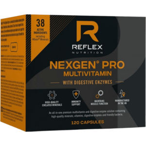 REFLEX NUTRITION Nexgen® PRO + Digestive Enzymes 120 kapslí obraz