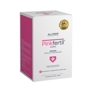 ALIVER NUTRACEUTICS Pinkfertil plus - unique effect for women 90 kapslí obraz