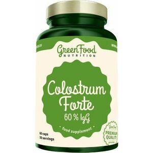 GREENFOOD NUTRITION Colostrum Forte 60% IgG 60 kapslí obraz