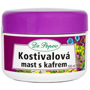 DR.POPOV Kostivalová mast s kafrem 100 ml obraz