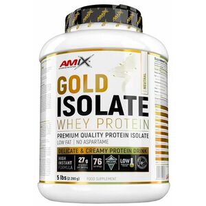 AMIX Gold Whey Protein Isolate, Natural 2280 g obraz