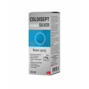 COLDISEPT NanoSilver nosní sprej 20 ml obraz