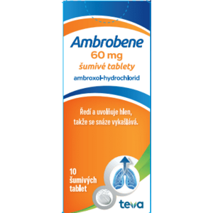 AMBROBENE 60 mg šumivé tablety, 10 ks obraz