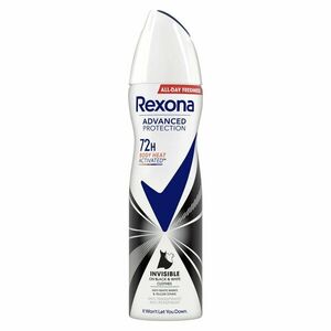 REXONA Invisible Black & White 72H Antiperspirant sprej 150 ml obraz