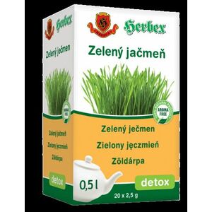 HERBEX Zelený ječmen nálevné sáčky 20 x 1.5 g obraz