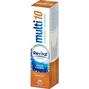 REVITAL Multi10 Pomeranč 20 šumivých tablet obraz