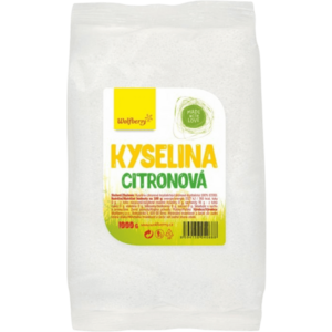 WOLFBERRY Kyselina citronová sáček 1000 g obraz