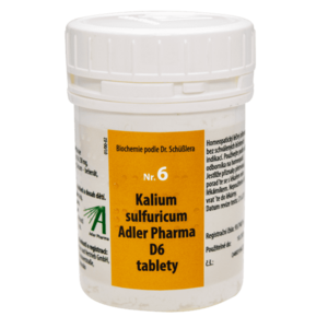 ADLER PHARMA Nr.6 Kalium sulfuricum D6 2000 tablet obraz